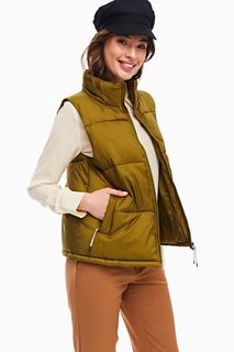 Жилет женский ICHI 112499 хаки L INT