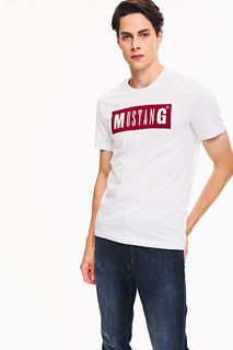 Футболка мужская Mustang 1010372-2045 белая M INT