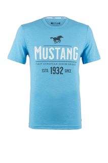 Футболка мужская Mustang 1009730-5094 синяя S INT