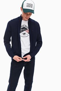 Кардиган мужской Mustang 1010108-4136 синий XXL INT