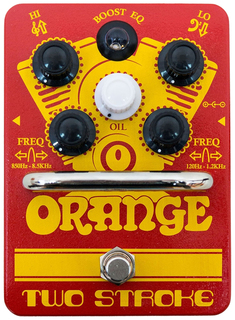 Педаль бустер Orange Two Stroke Boost EQ Pedal параметрический эквалайзер