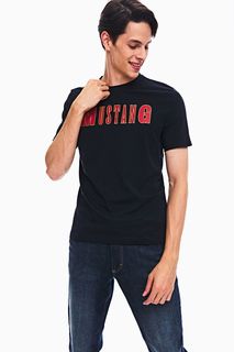 Футболка мужская Mustang 1009893-4136 синяя XL INT