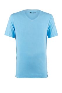 Футболка мужская Mustang 1009514-5094 синяя XXL INT