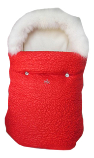 Конверт-мешок для детской коляски Makkaroni Kids Метель зимний коралл