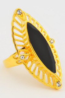 Кольцо женское Slava Zaitsev 1132 черное