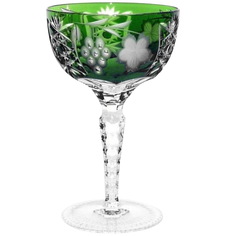 Фужер для шампанского Ajka Crystal Grape 210 мл (1/emerald/64576)