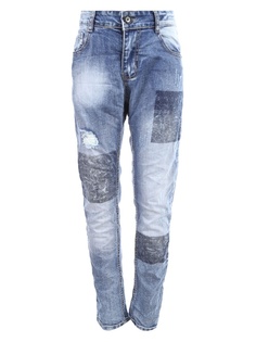 Джинсы Luminoso 443075 цв.синий р.134