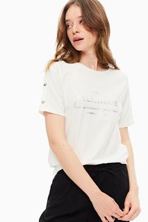 Футболка женская b.young 808696 белая L INT