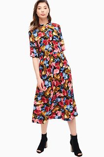 Платье женское ICHI 112169 разноцветное 34 EU