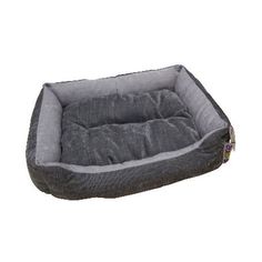 Лежак для животных FOXIE Colour 60х50х18см серый