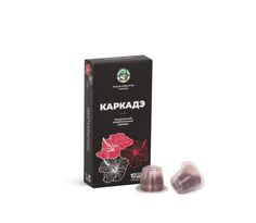 Чай Coffee Cup "Каркаде", травяной, в капсулах для кофемашины Nespresso, 10 капсул