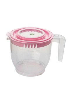 Емкость для миксера (блендера) ElfPlast, 2.2 л розовый