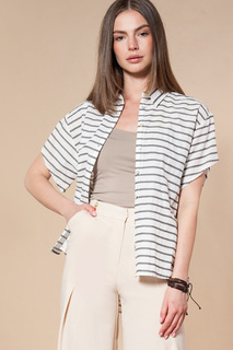 Блуза женская Vilatte D29.667 белая 42