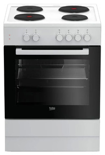 Электрическая плита Beko FSS 66000 GW White