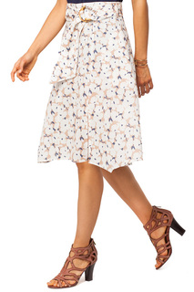 Юбка женская Vilatte D26.333 белая 48