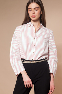 Блуза женская Vilatte D29.657 белая 42