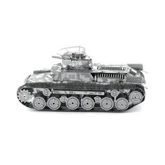 Металлический 3D конструктор Танк Чи Ха Chi-Ha Tank Metal Earth Fascinations 22468