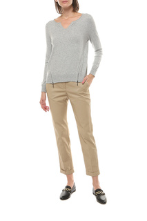 Пуловер женский COMMA 81.709.61.2328 серый 38