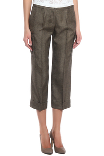 Бриджи женские Barbara Bui N3681 коричневые 42 FR