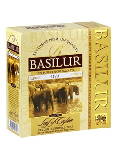 Чай Basilur "Лист Цейлона" Ува черный мелколистовой 100 пакетиков