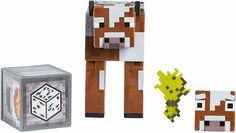 Фигурка Коровы из игры Майнкрафт Minecraft Cow Mattel 23734
