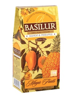 Чай Basilur "Волшебные фрукты" Манго и ананас черный листовой 100 г