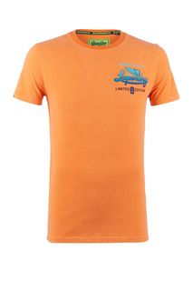 Футболка мужская Superdry M10102IT оранжевая L INT