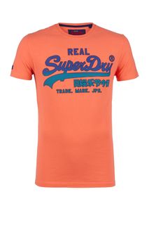 Футболка мужская Superdry M10124TT оранжевая M INT