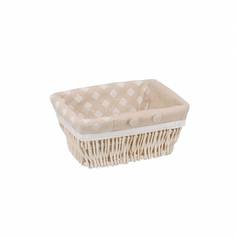 Корзина стеллажная "Пуговка", Д240 Ш170 В110, молочный, EW-22 S Natural House