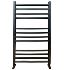 Полотенцесушитель Ника MODERN ЛМ-5 100/50 RAL9005 черный матовый с вентилями Nika