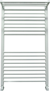 Полотенцесушитель Ника MODERN ЛМ-3 100/50 RAL9016 белый матовый с вентилями Nika