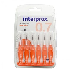 Межзубные ершики Interprox super micro 0.7 (0.5 - 2 мм) 6 шт