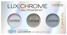Набор пудр для ногтей CATRICE LuxChrome Nail Powder Kit 01 Effect Overload 3 г