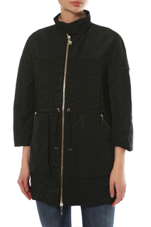 Парка женская Moncler Gamme Rouge 41193461568078300 черная 2 IT