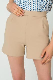 Шорты женские Fashion.Love.Story. 18SP4004BG бежевые 42 RU