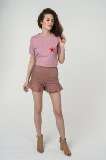 Шорты женские Fashion.Love.Story. 18CR4003 розовые 44 RU