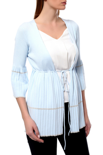 Кардиган женский Cruciani CD21.311 голубой 44 IT
