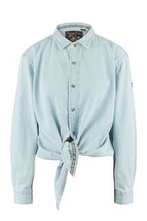 Рубашка женская Superdry G40115TT синяя 14 UK