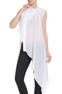 Блуза женская Adzhedo 70068 белая 6XL RU