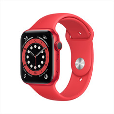 Смарт-часы Apple Watch Series 6 44mm PRODUCT(RED)/PRODUCT(RED) Sport Band (M00M3RU/A)