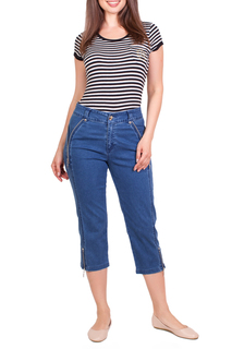 Капри женские LAFEI-NIER AS05349R синие 27 RU