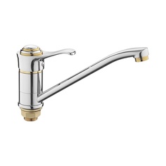 Смеситель LEDEME L4962 для кухни с гайкой