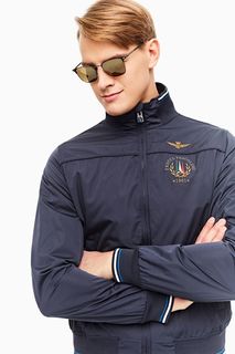 Ветровка мужская Aeronautica Militare AB1718CT2098 08184 синяя 50 IT
