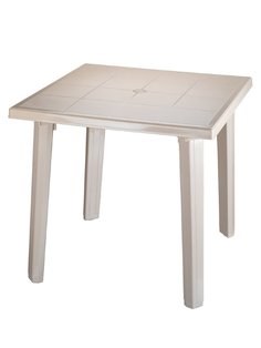 Стол для дачи Ар-Пласт AR-140041 Оливия слоновая кость