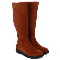 Сапоги женские Clarks Un Elda Hi 26145486 коричневые 39.5 EU