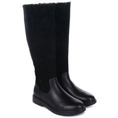 Сапоги женские Clarks Un Elda Hi 26145484 черные 39 EU