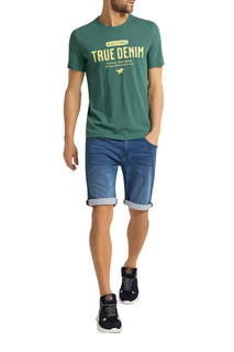 Футболка мужская Mustang 1009496-6430 зеленая S