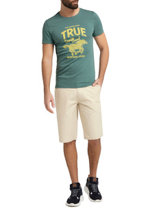 Футболка мужская Mustang 1009506-6430 зеленая XL