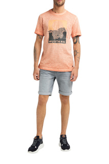 Футболка мужская Mustang 1009524-7103 коричневая M