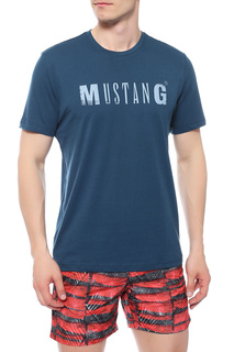 Футболка мужская Mustang 1009373-5243 синяя M